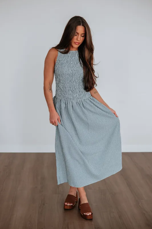 Bryn Gingham Dress made by mioumuse