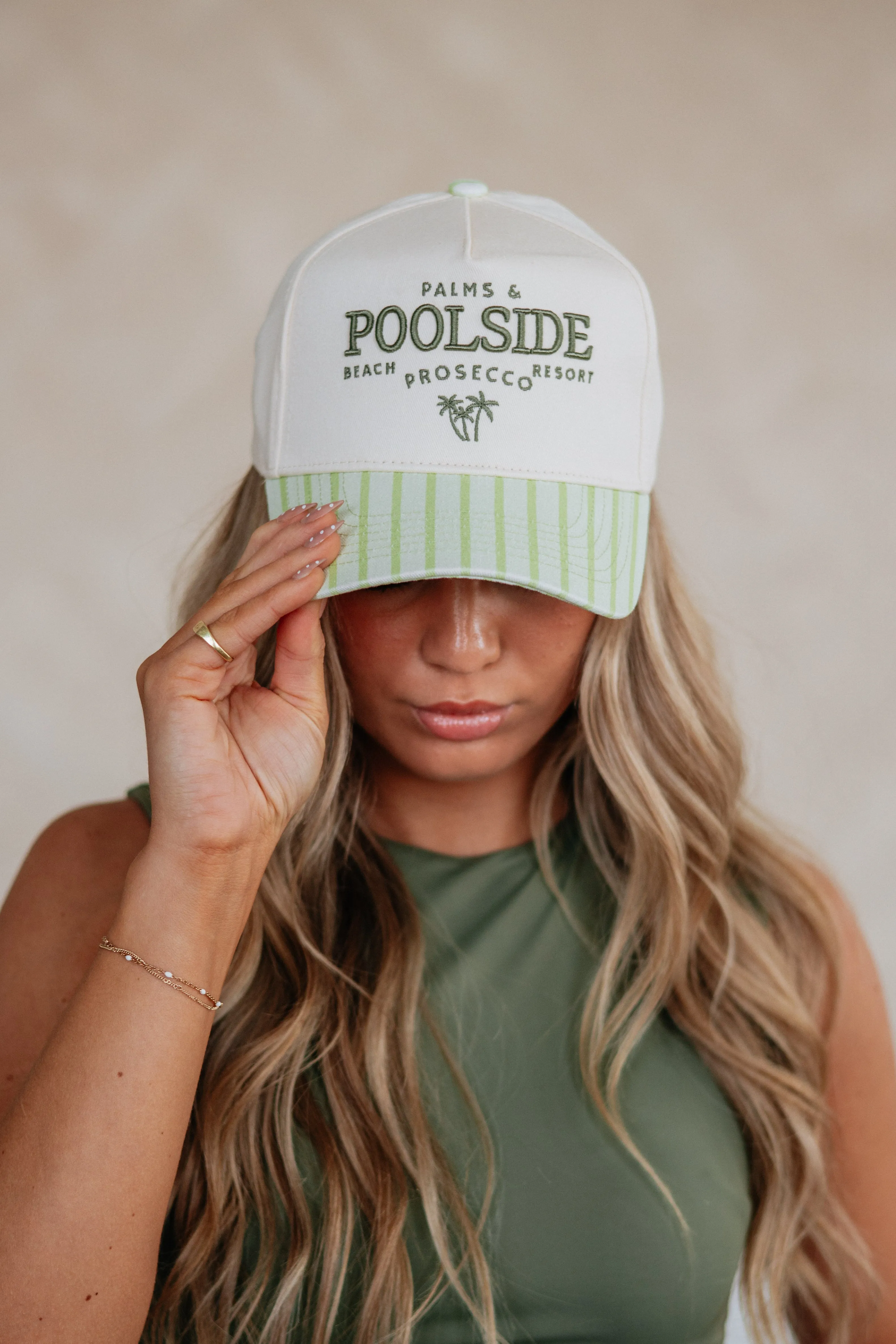 Palms & Poolside Trucker Hat sold by Wild Oak Boutique product image thumbnail 3
