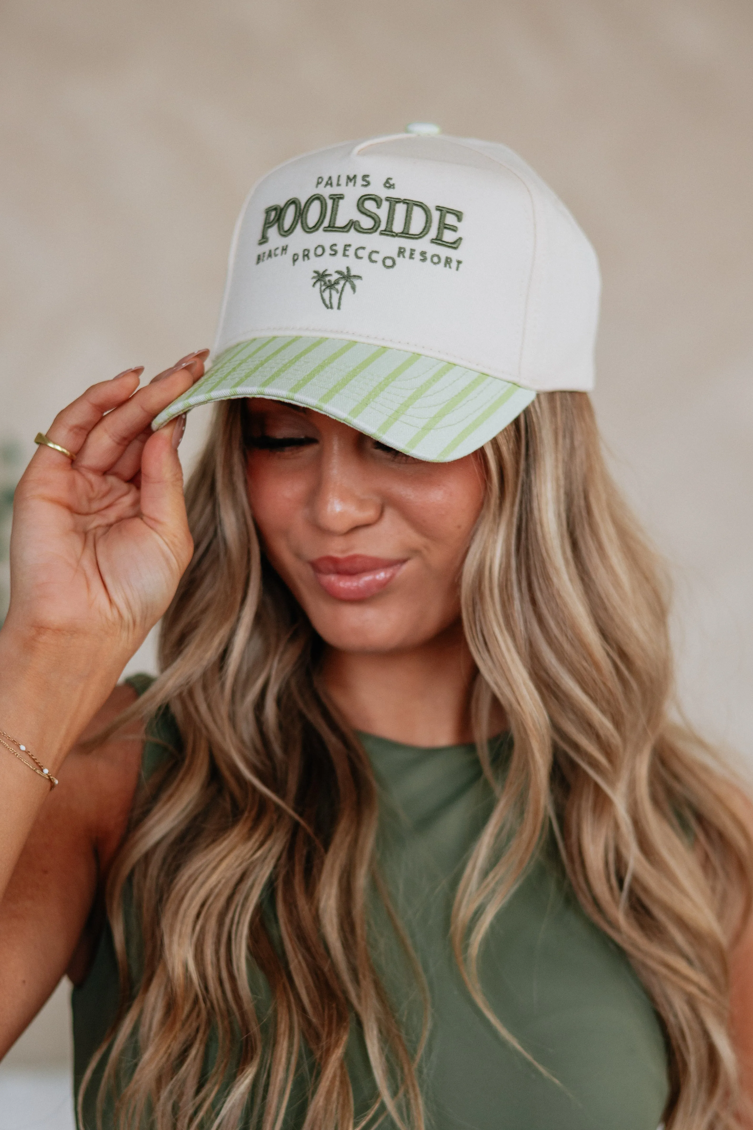 Palms & Poolside Trucker Hat sold by Wild Oak Boutique product image thumbnail 2