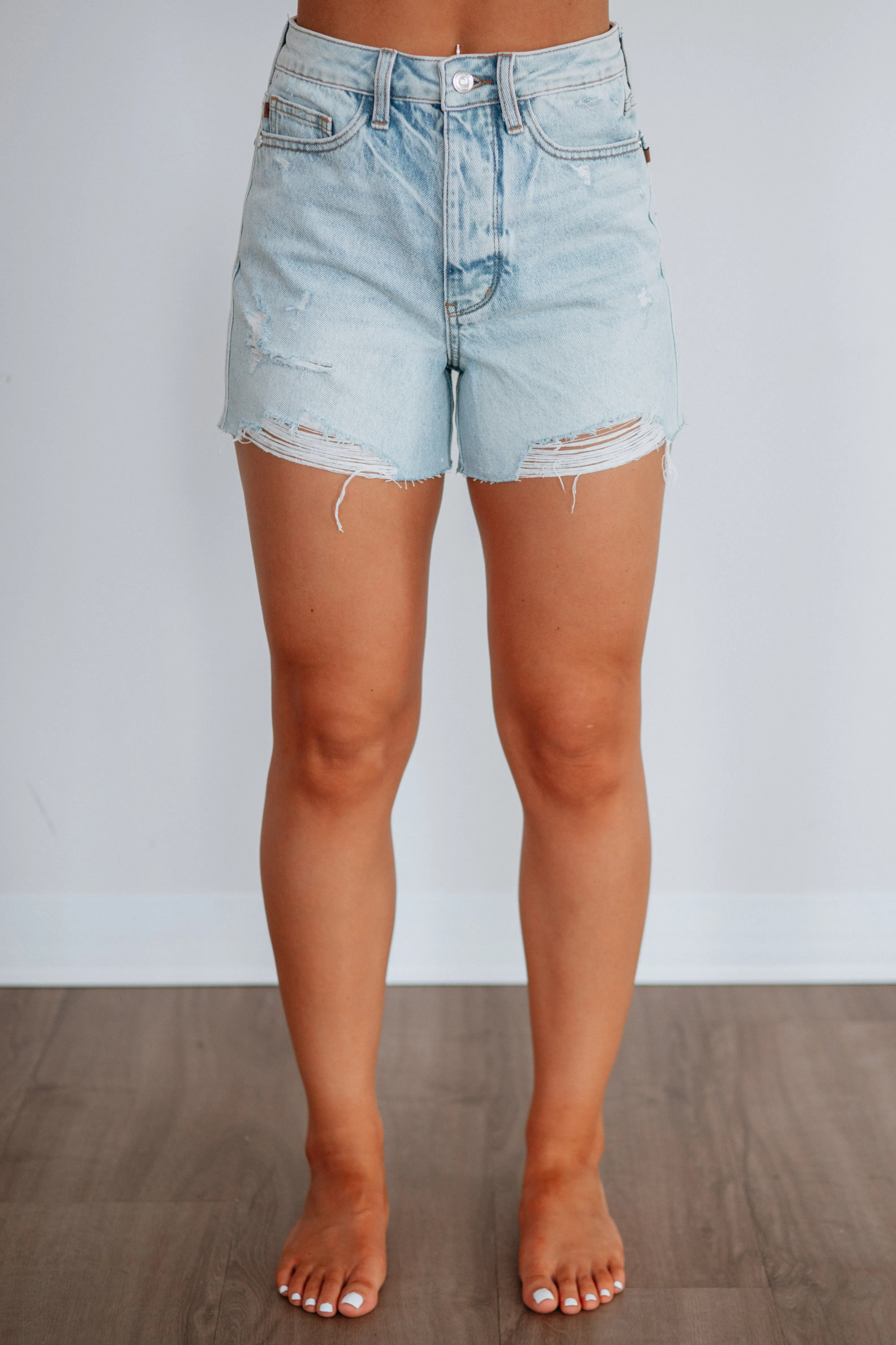 Kayci Judy Blue Shorts sold by Wild Oak Boutique product image thumbnail 3