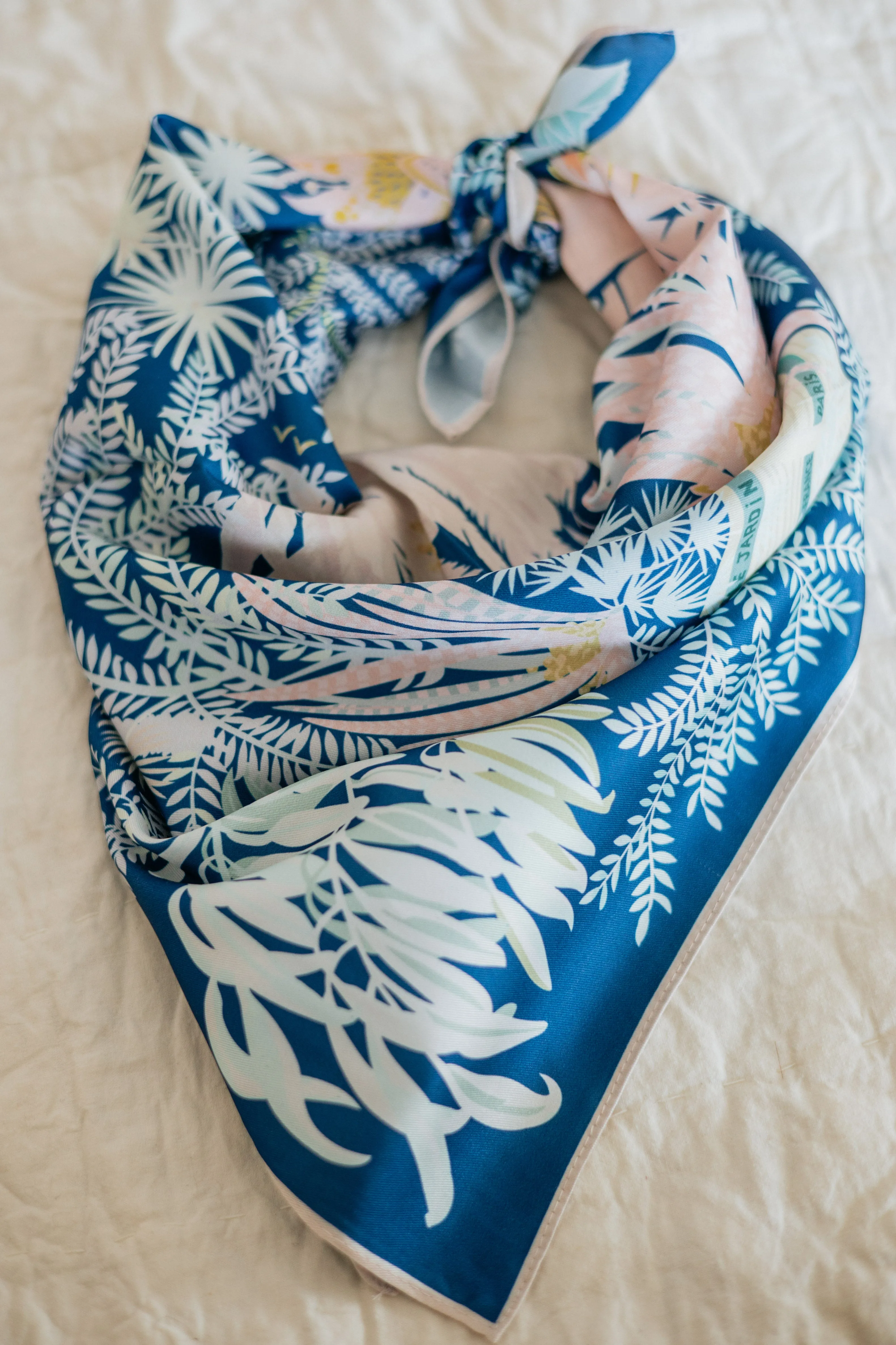 Botanical Beauty Silk Scarf sold by Wild Oak Boutique product image thumbnail 2