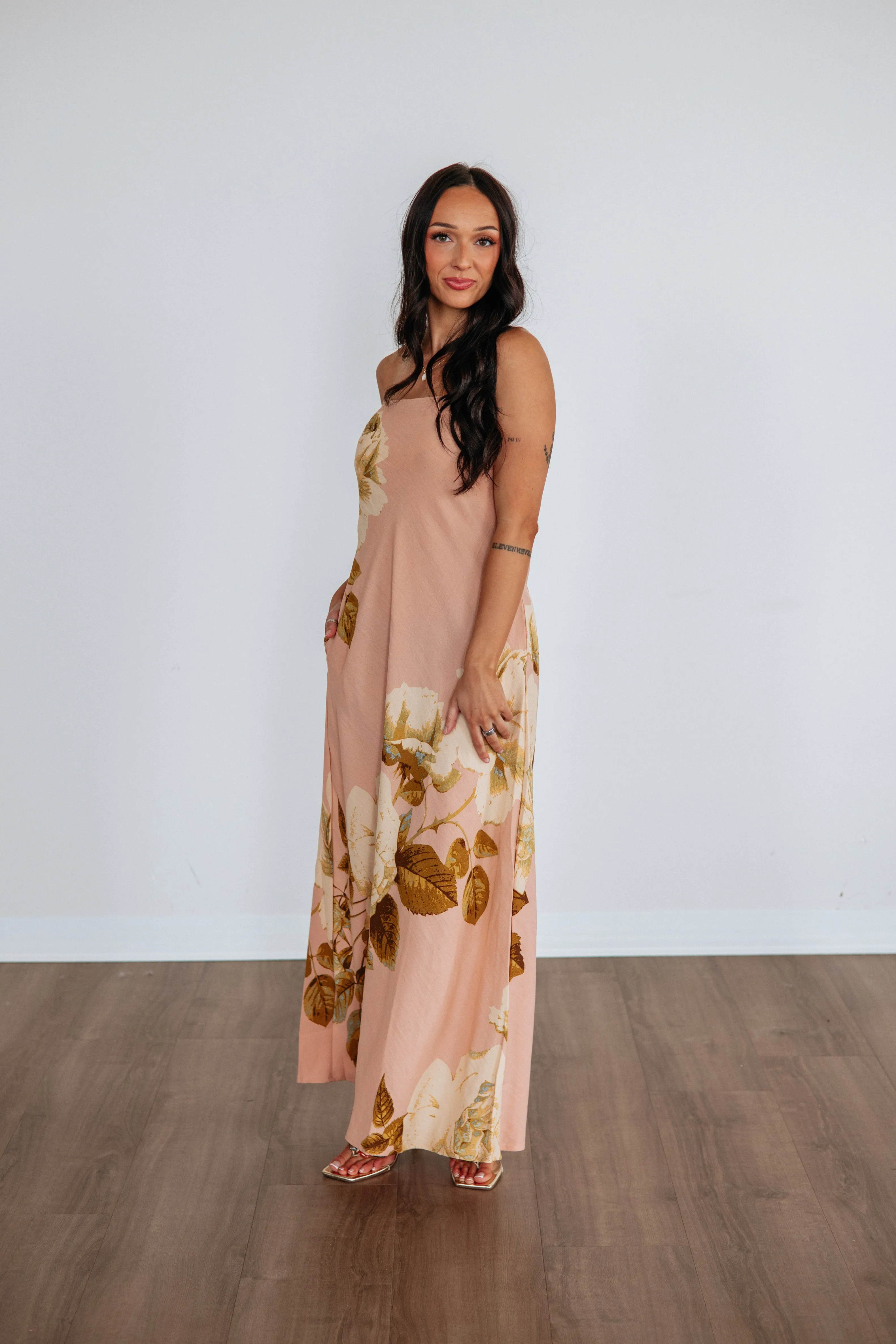 Golden Hour Getaway Maxi Dress sold by Wild Oak Boutique product image thumbnail 3