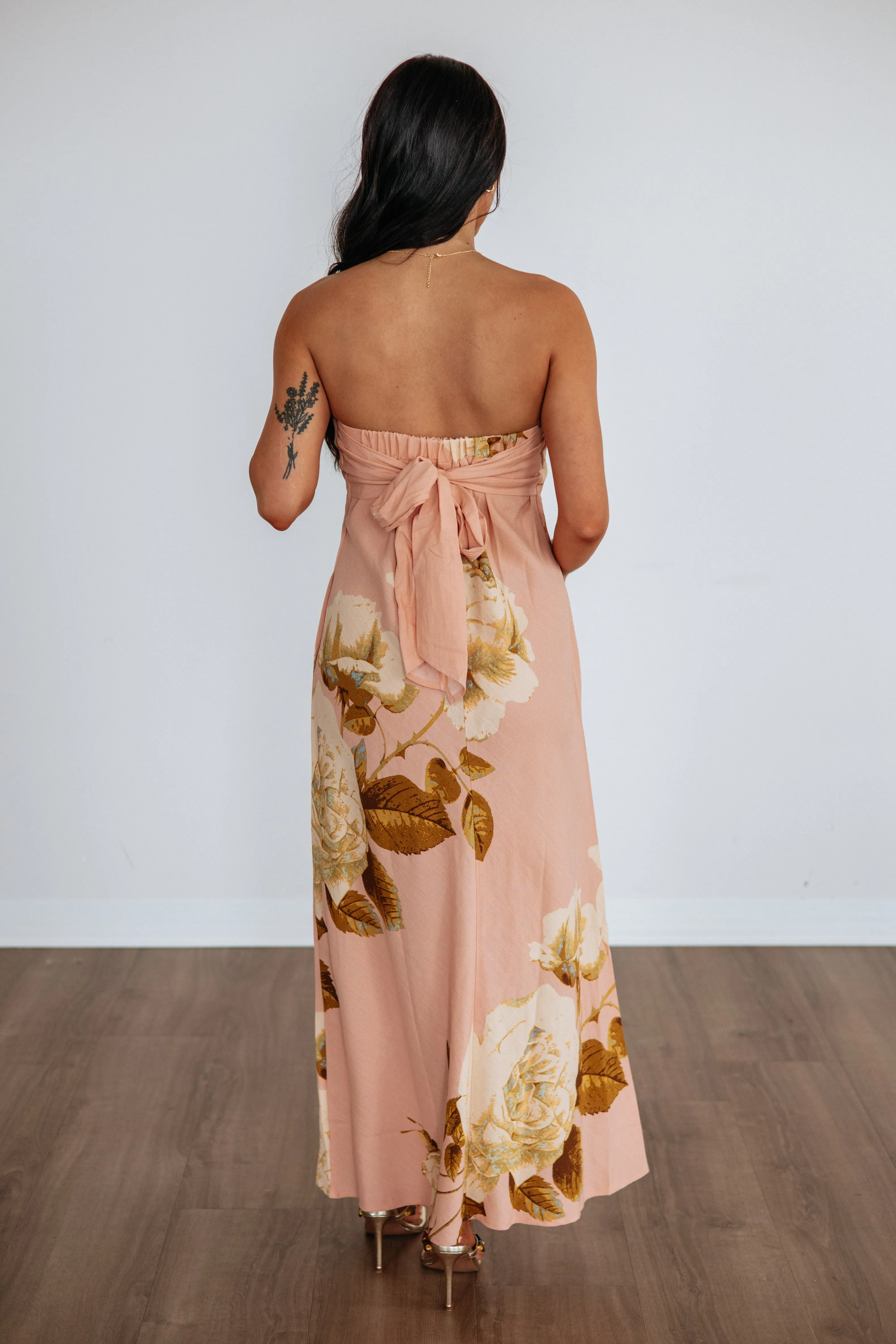 Golden Hour Getaway Maxi Dress sold by Wild Oak Boutique product image thumbnail 5