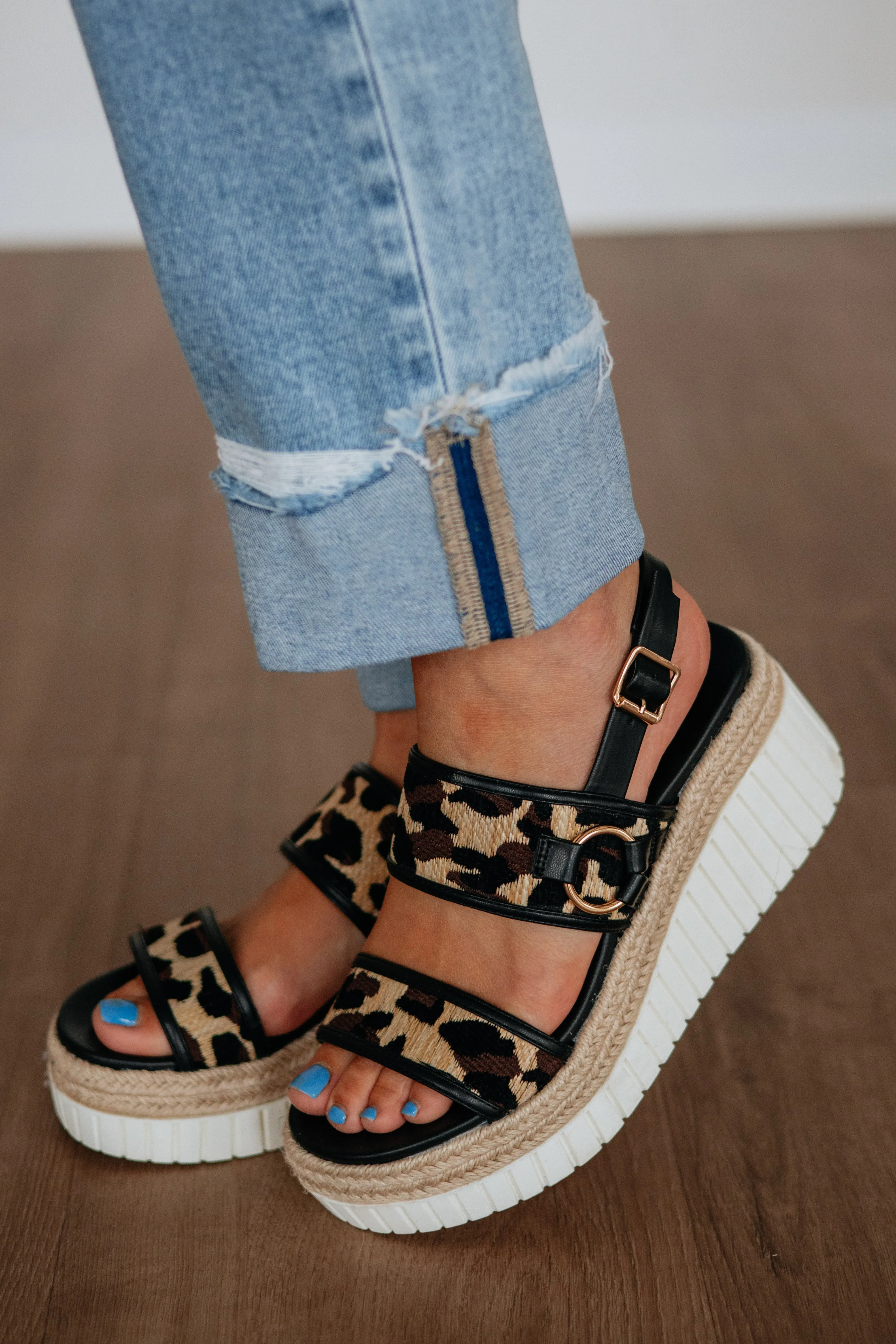 Cheetah Chic Wedges sold by Wild Oak Boutique product image thumbnail 2