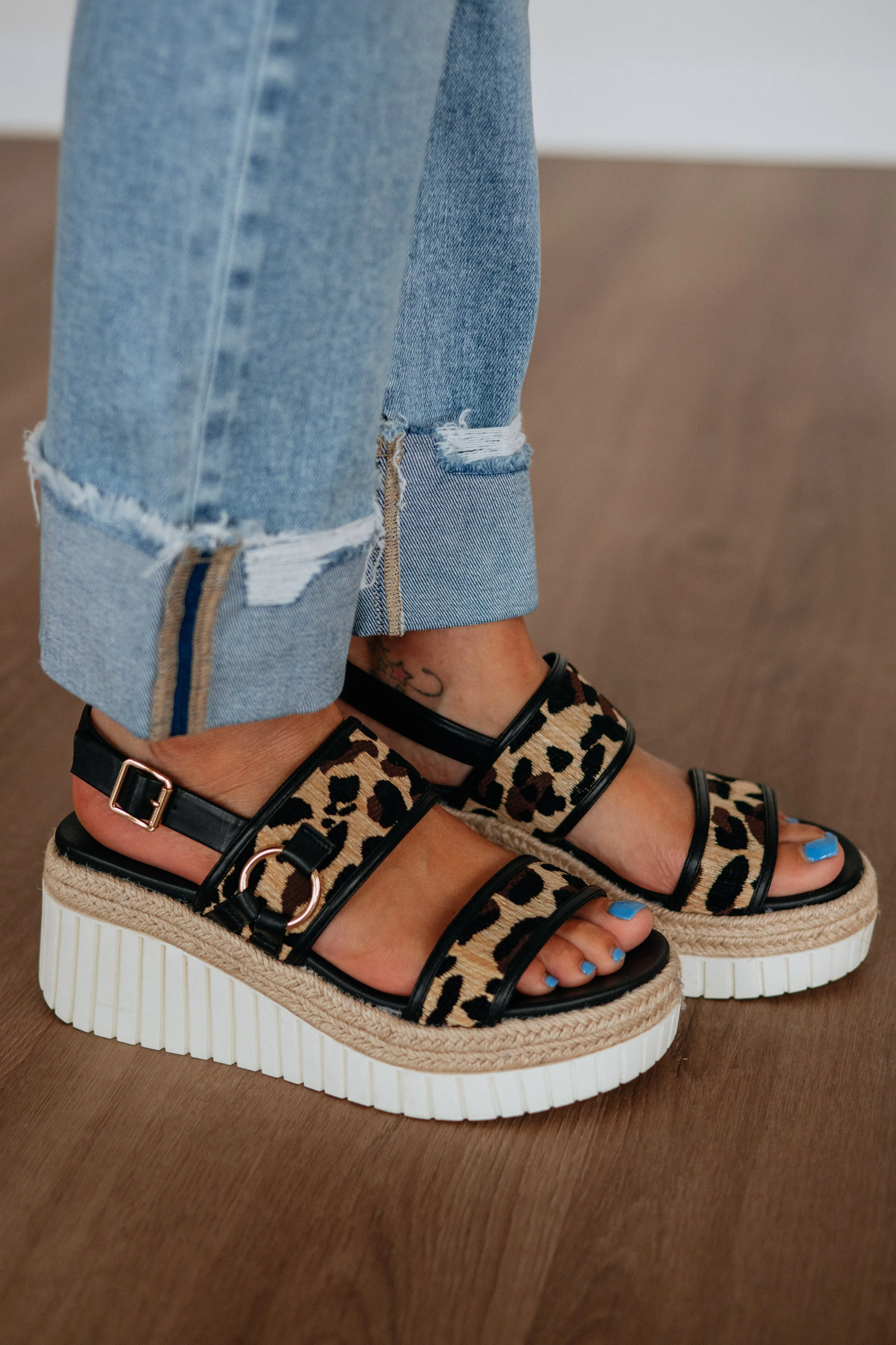 Cheetah Chic Wedges sold by Wild Oak Boutique product image thumbnail 4