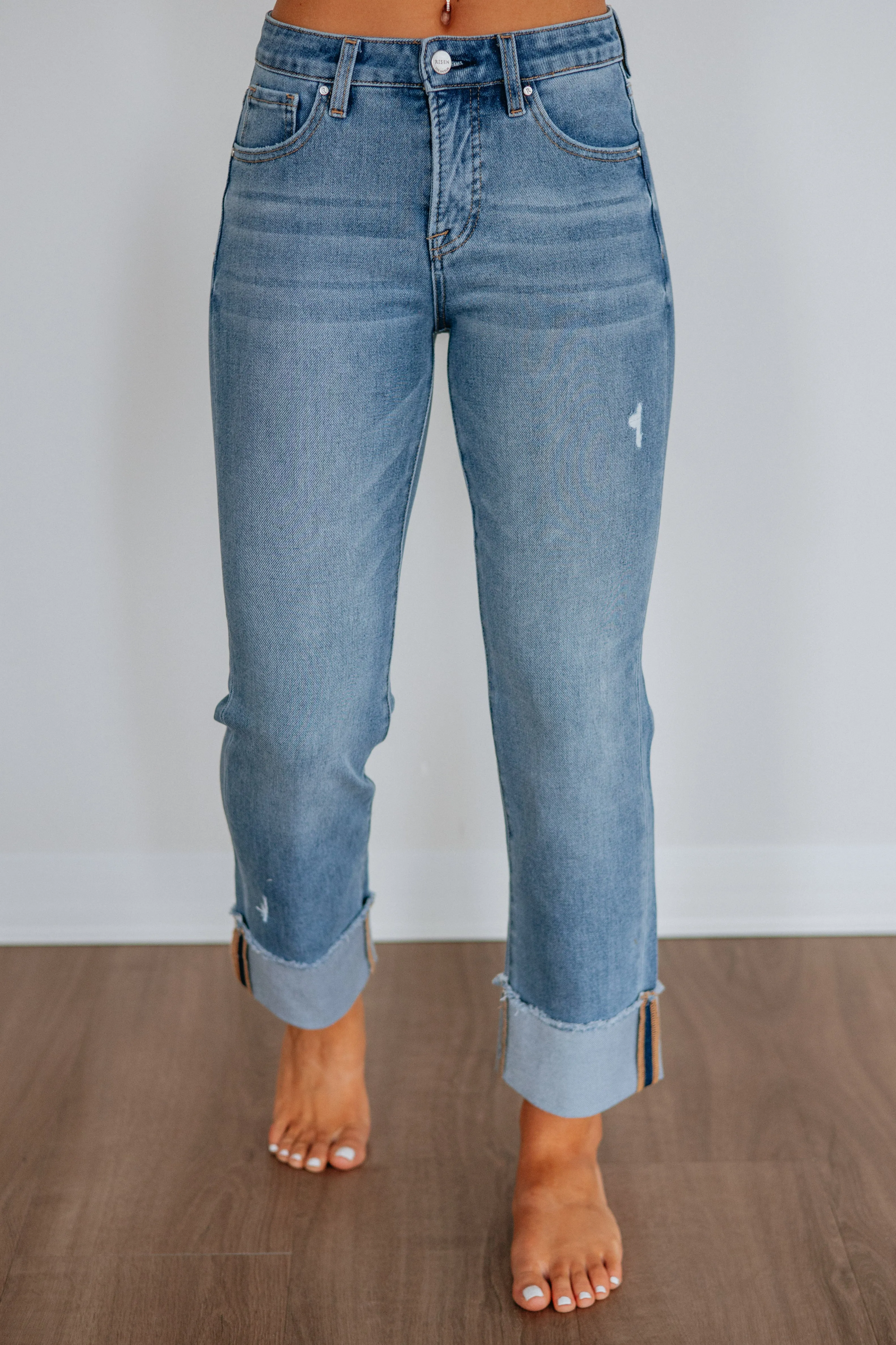 Lacy Risen Jeans sold by Wild Oak Boutique