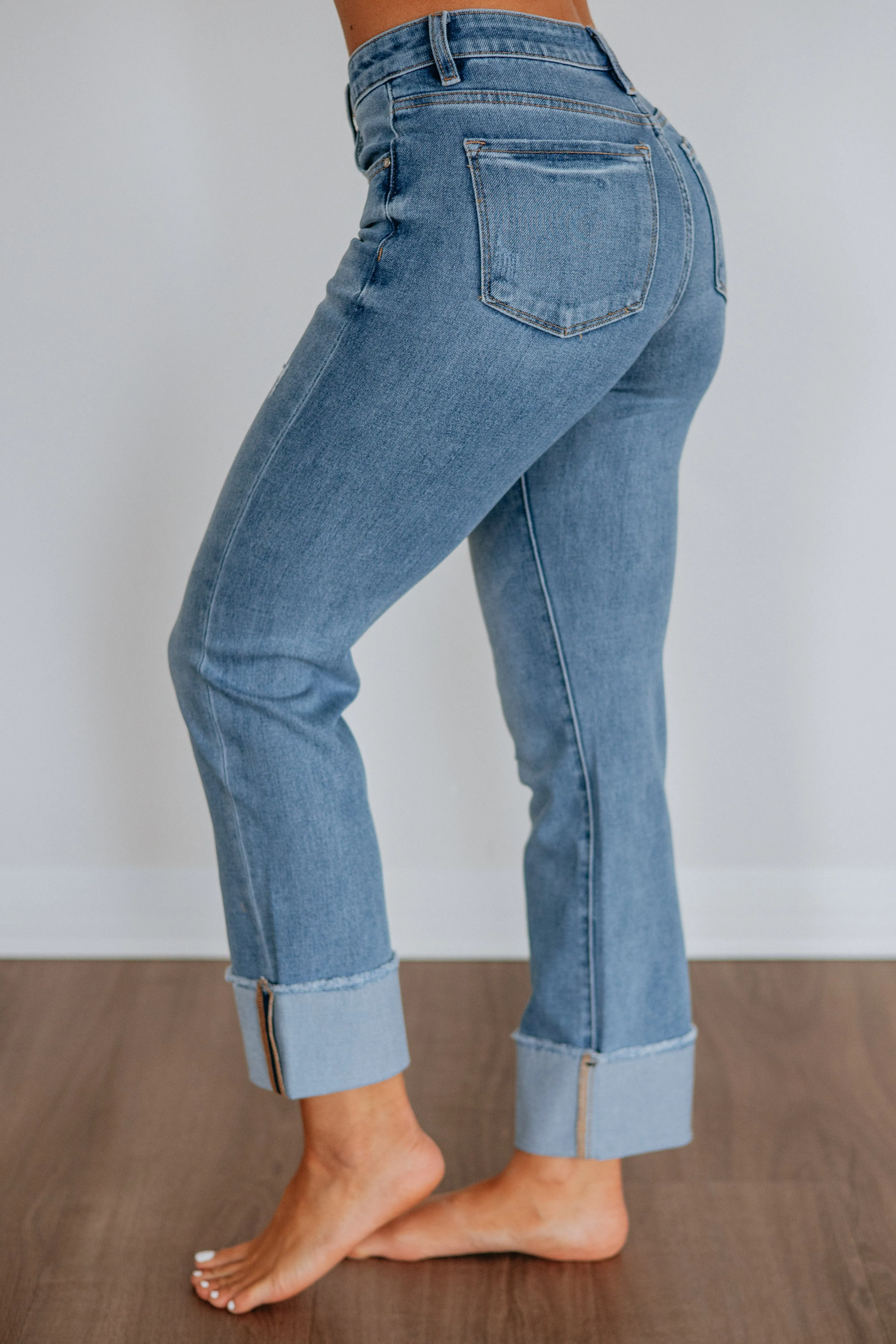 Lacy Risen Jeans sold by Wild Oak Boutique product image thumbnail 2