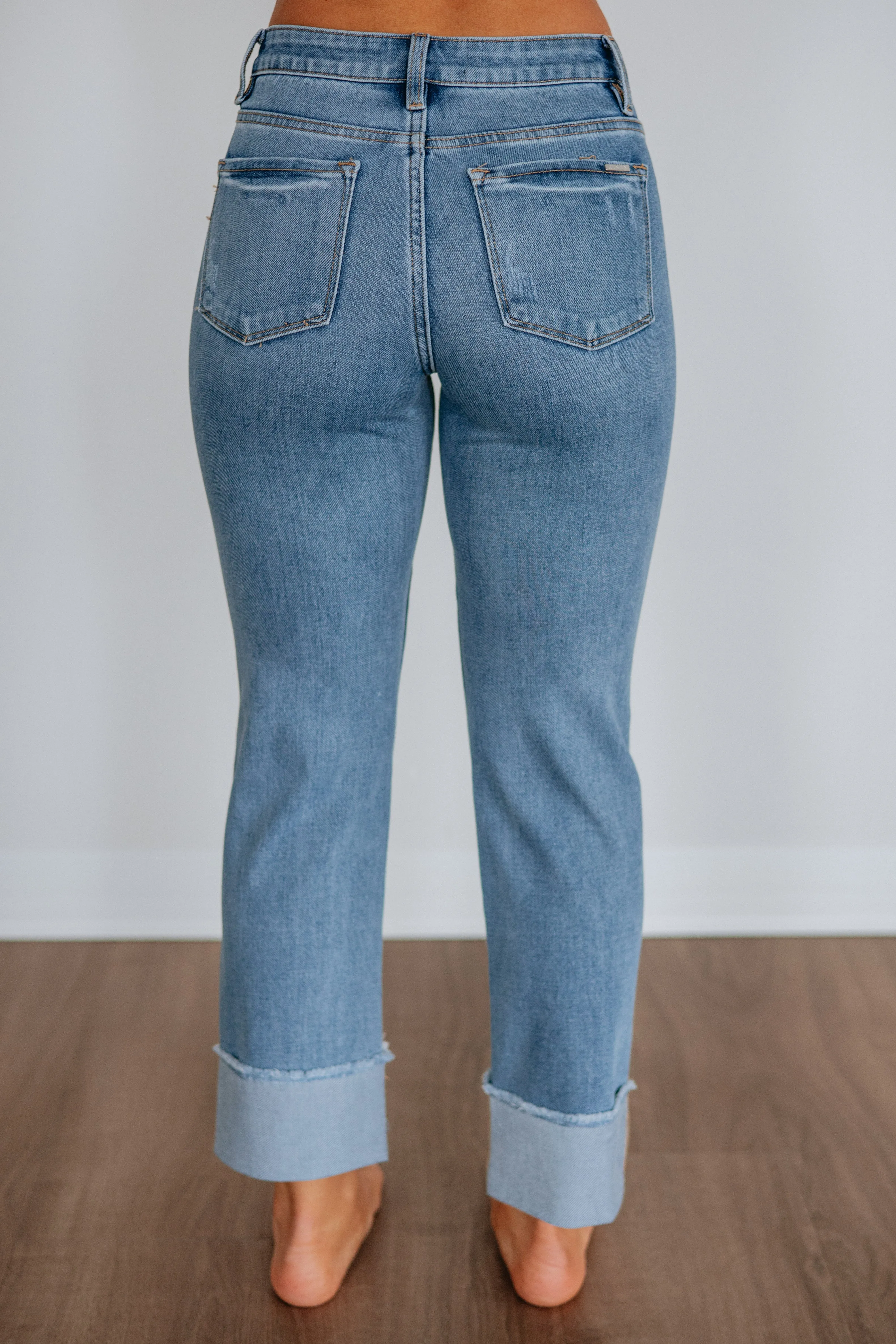 Lacy Risen Jeans sold by Wild Oak Boutique product image thumbnail 4
