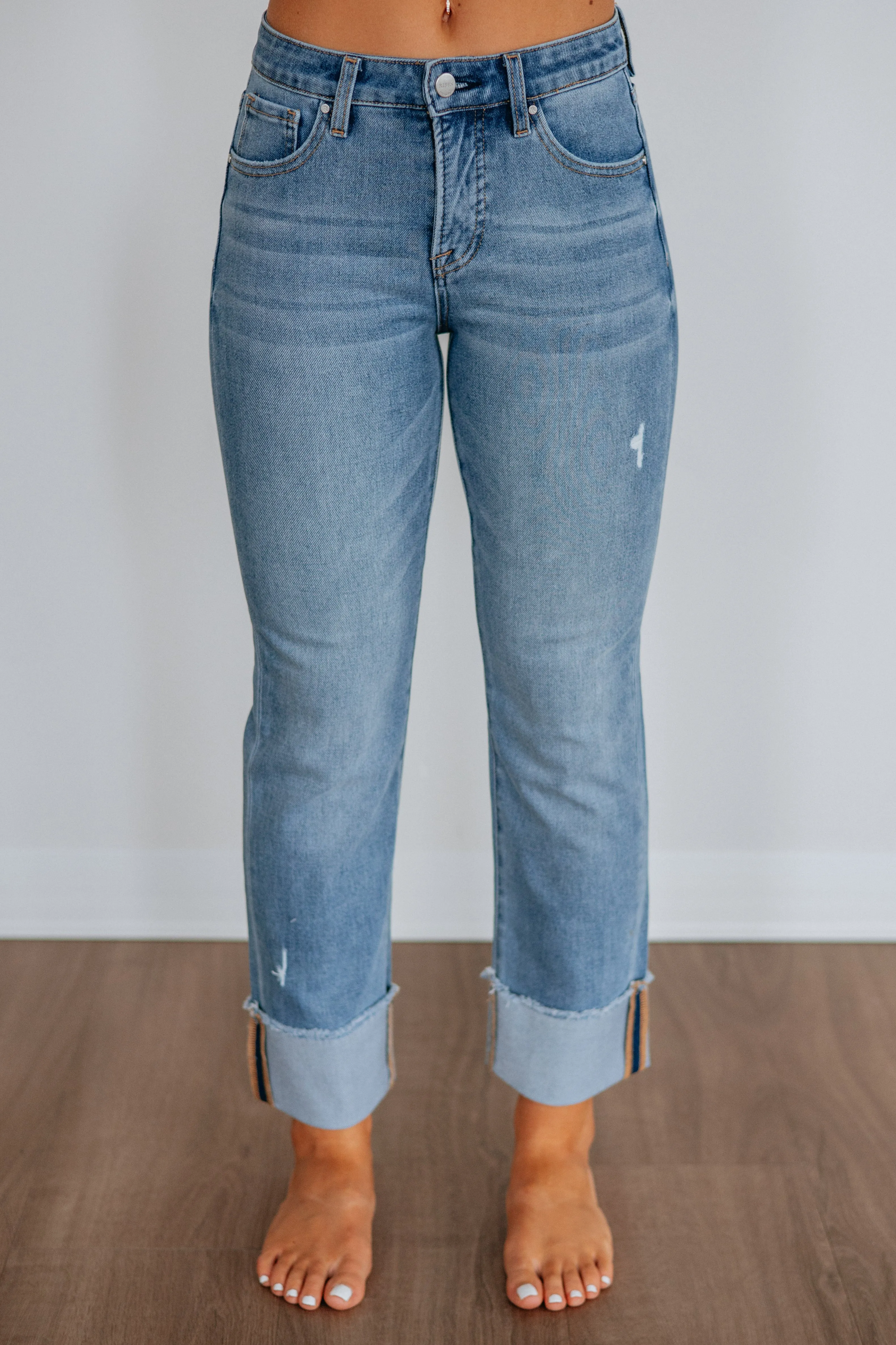 Lacy Risen Jeans sold by Wild Oak Boutique product image thumbnail 3