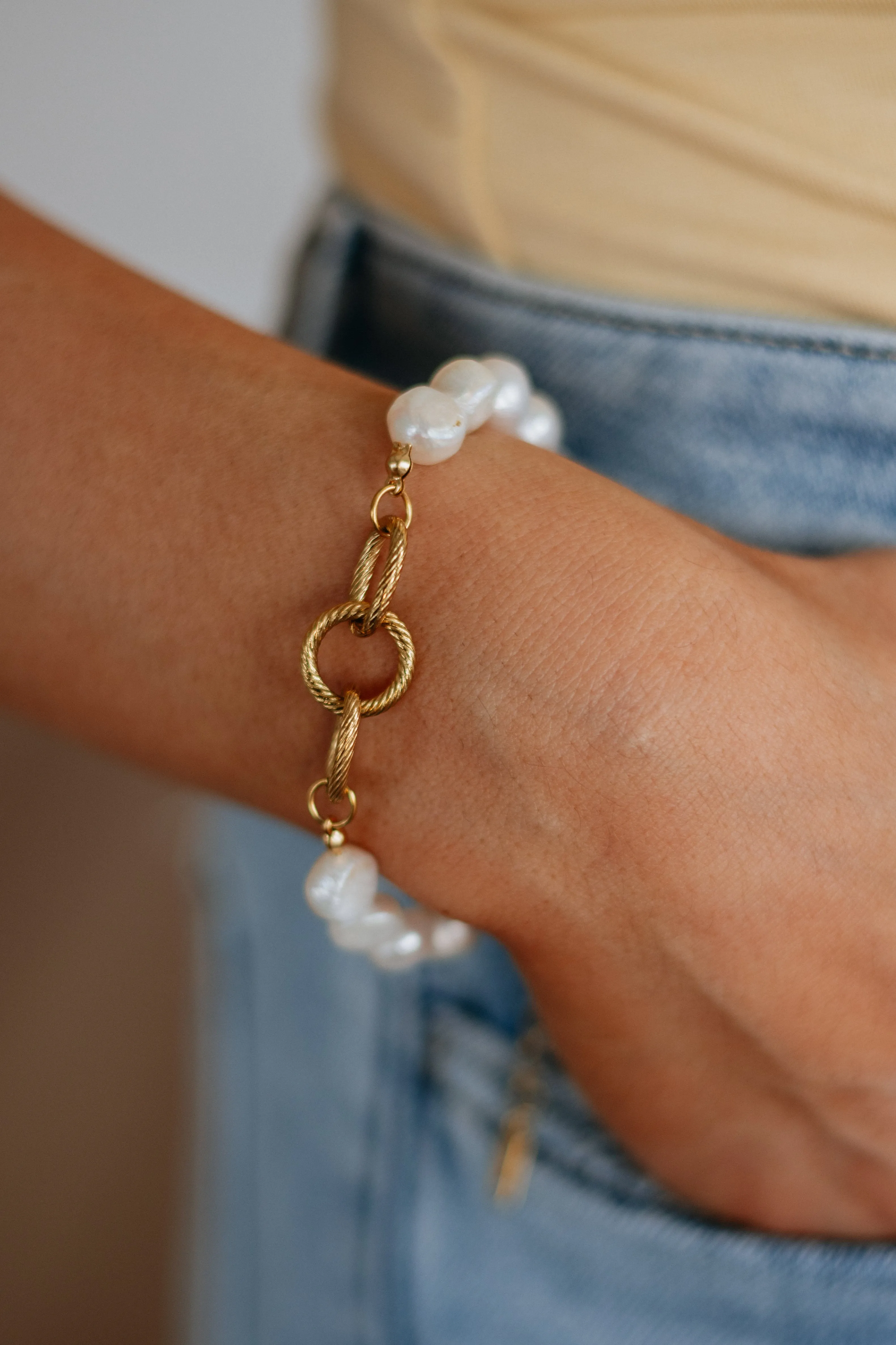 Pretty In Pearls Bracelet sold by Wild Oak Boutique