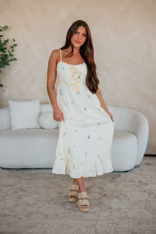 Irene Midi Dress made by Wishlist