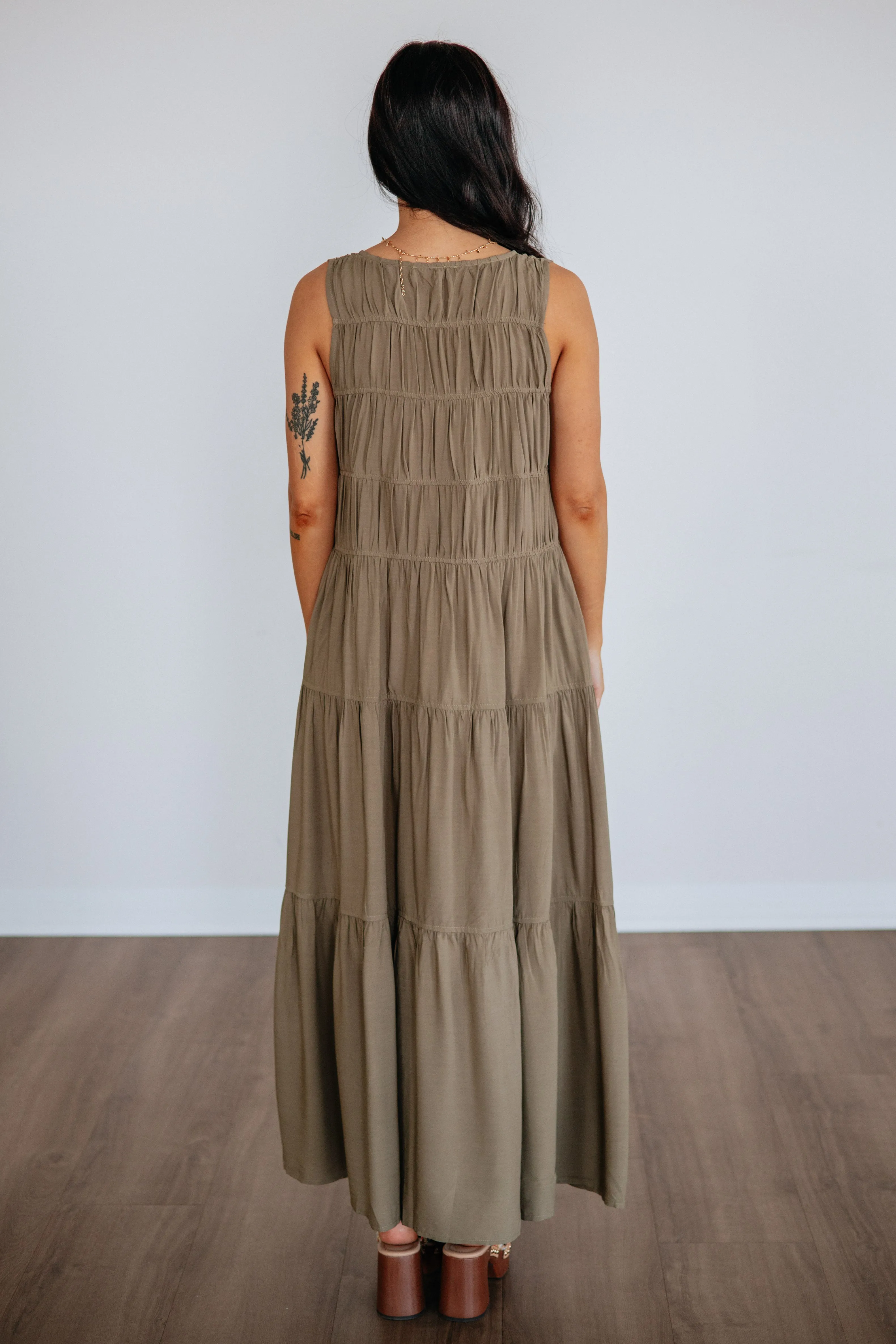 Shonda Maxi Dress sold by Wild Oak Boutique product image thumbnail 5