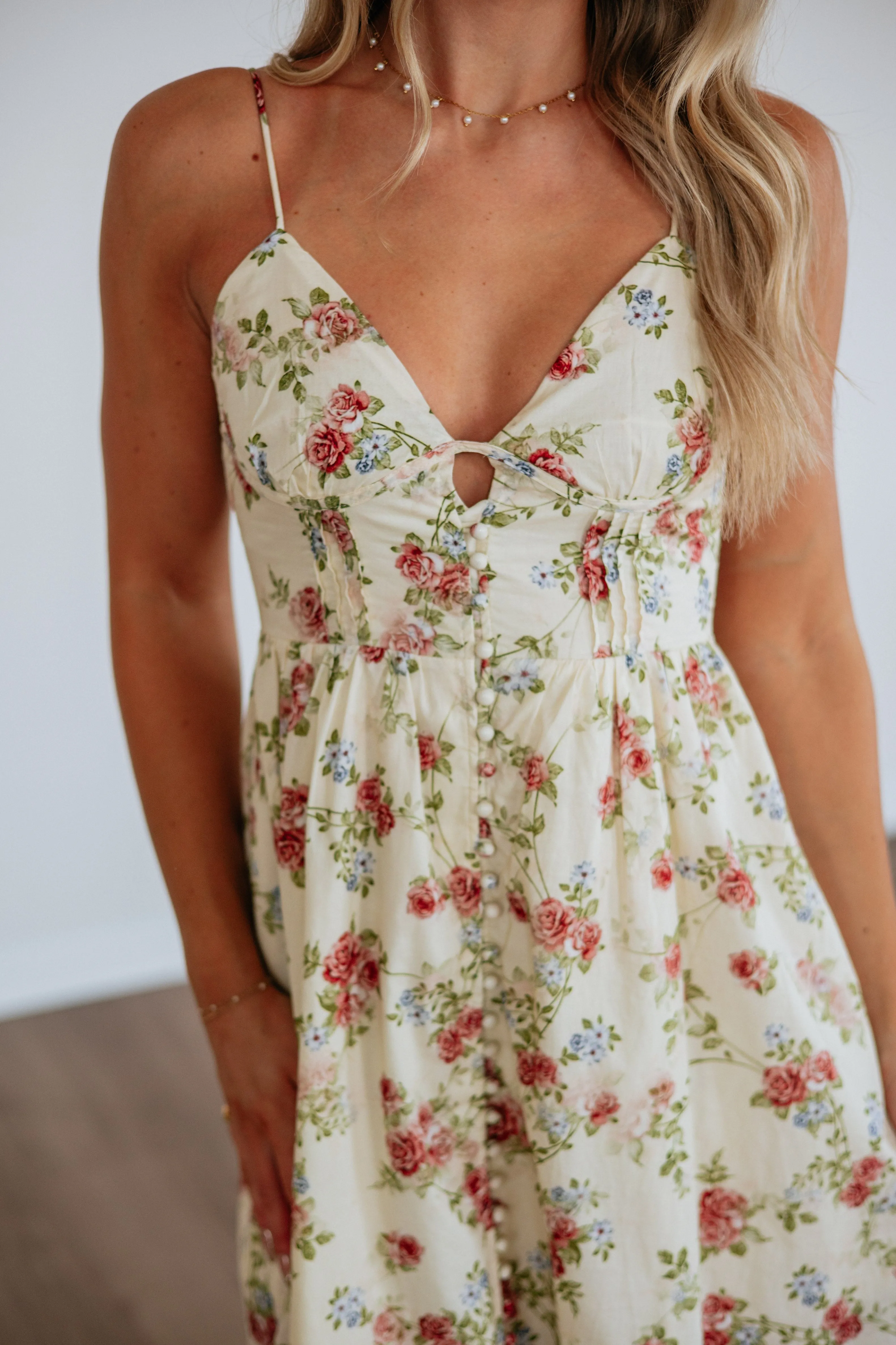 Rozen Floral Dress sold by Wild Oak Boutique product image thumbnail 5