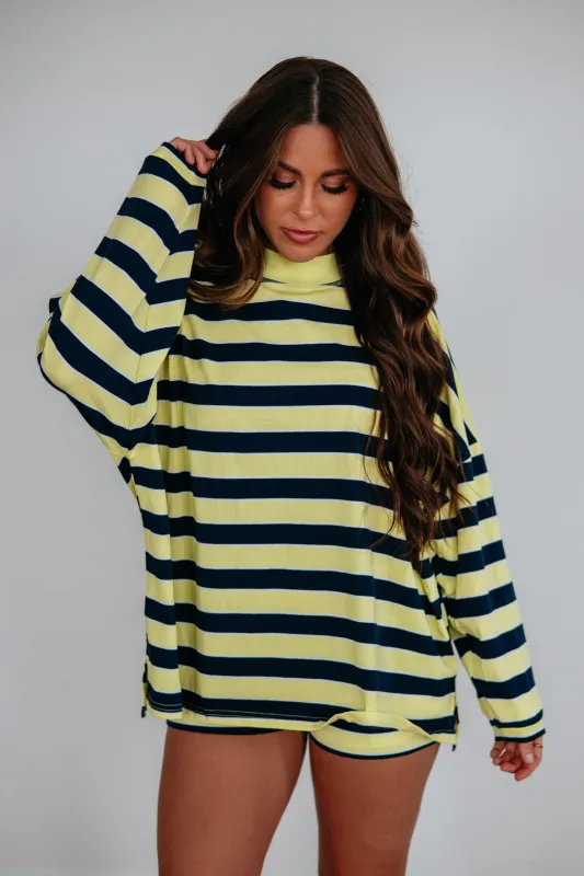 Reghan Striped Top made by Things Between