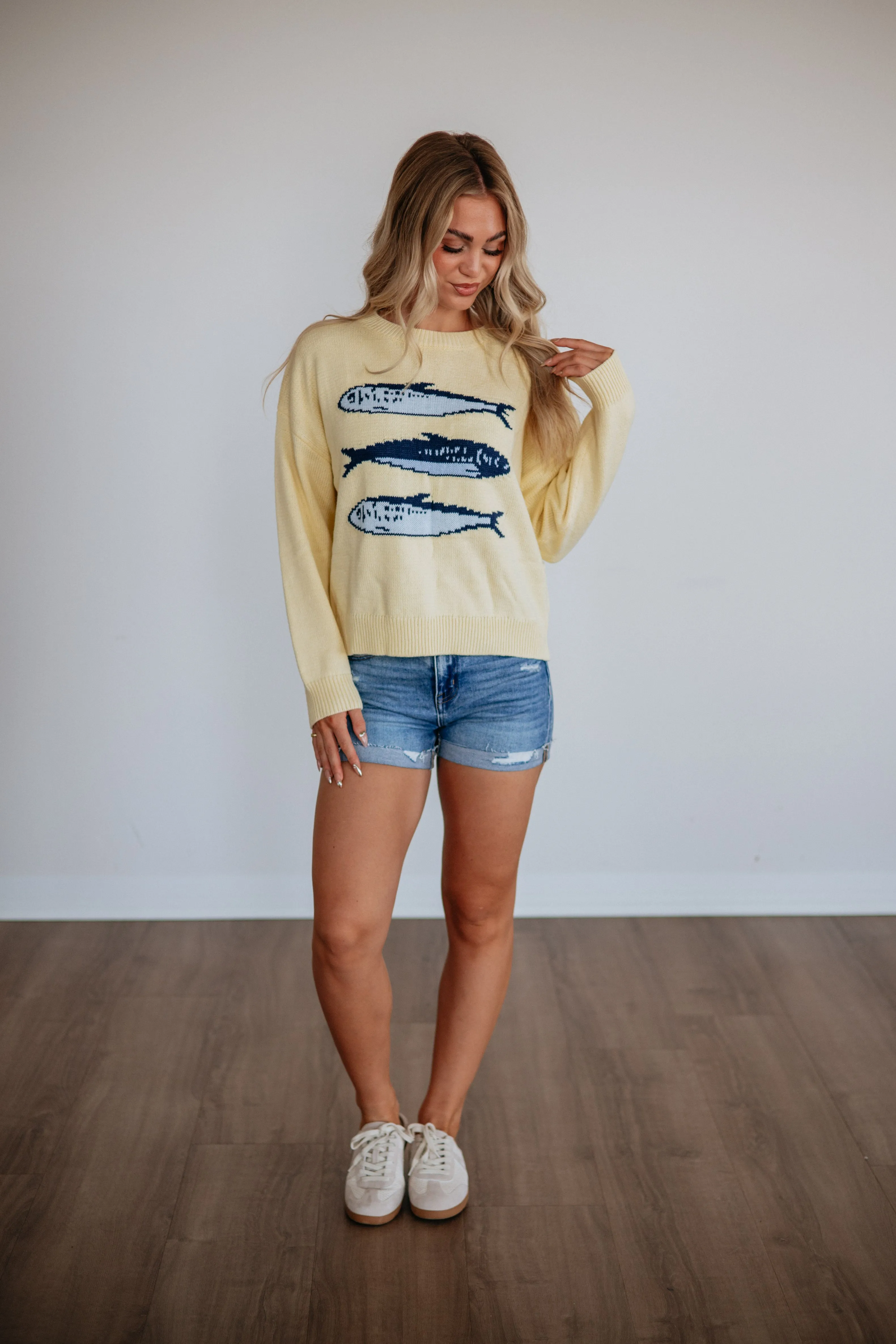 Fresh Catch Sweater sold by Wild Oak Boutique product image thumbnail 3