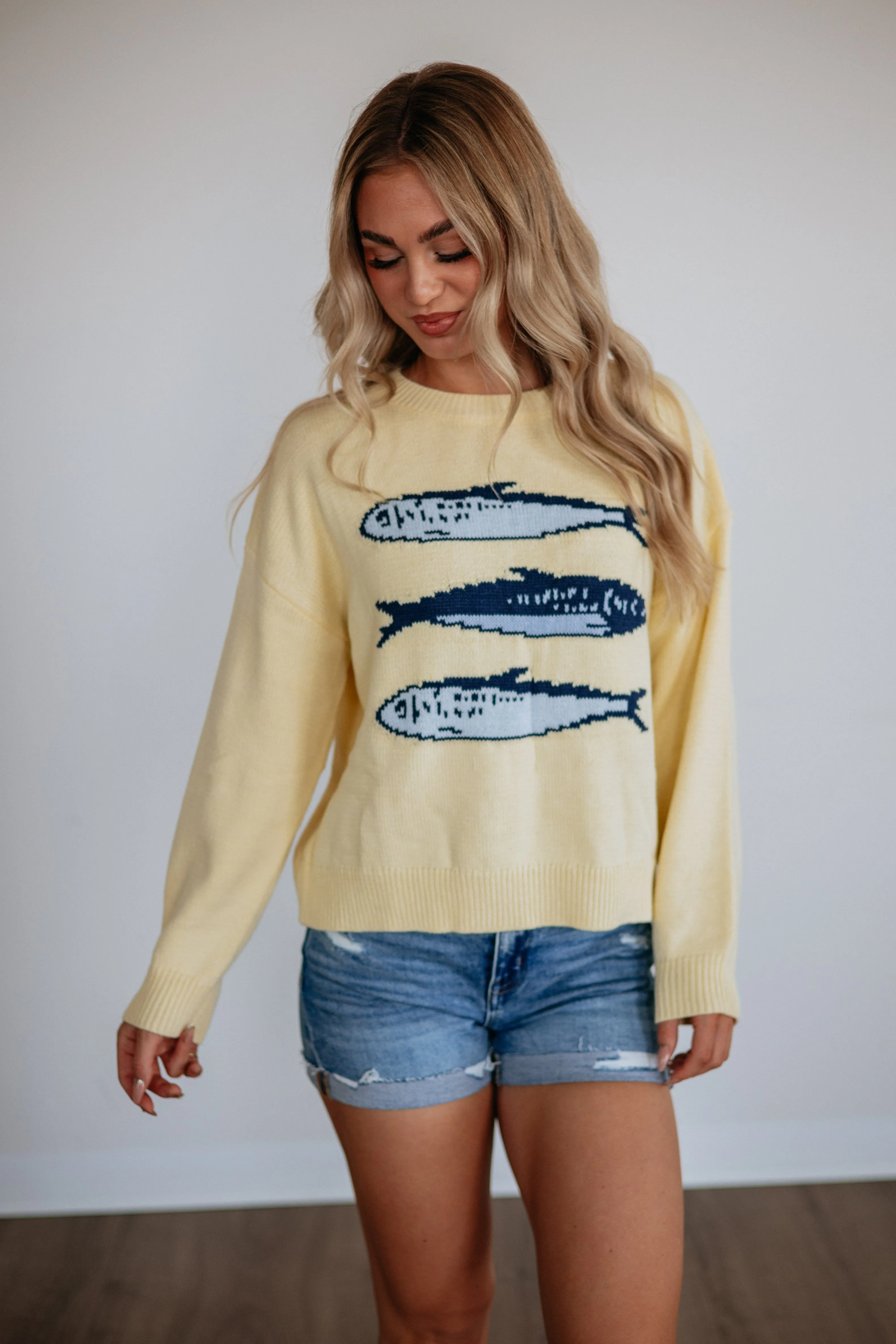 Fresh Catch Sweater sold by Wild Oak Boutique product image thumbnail 5