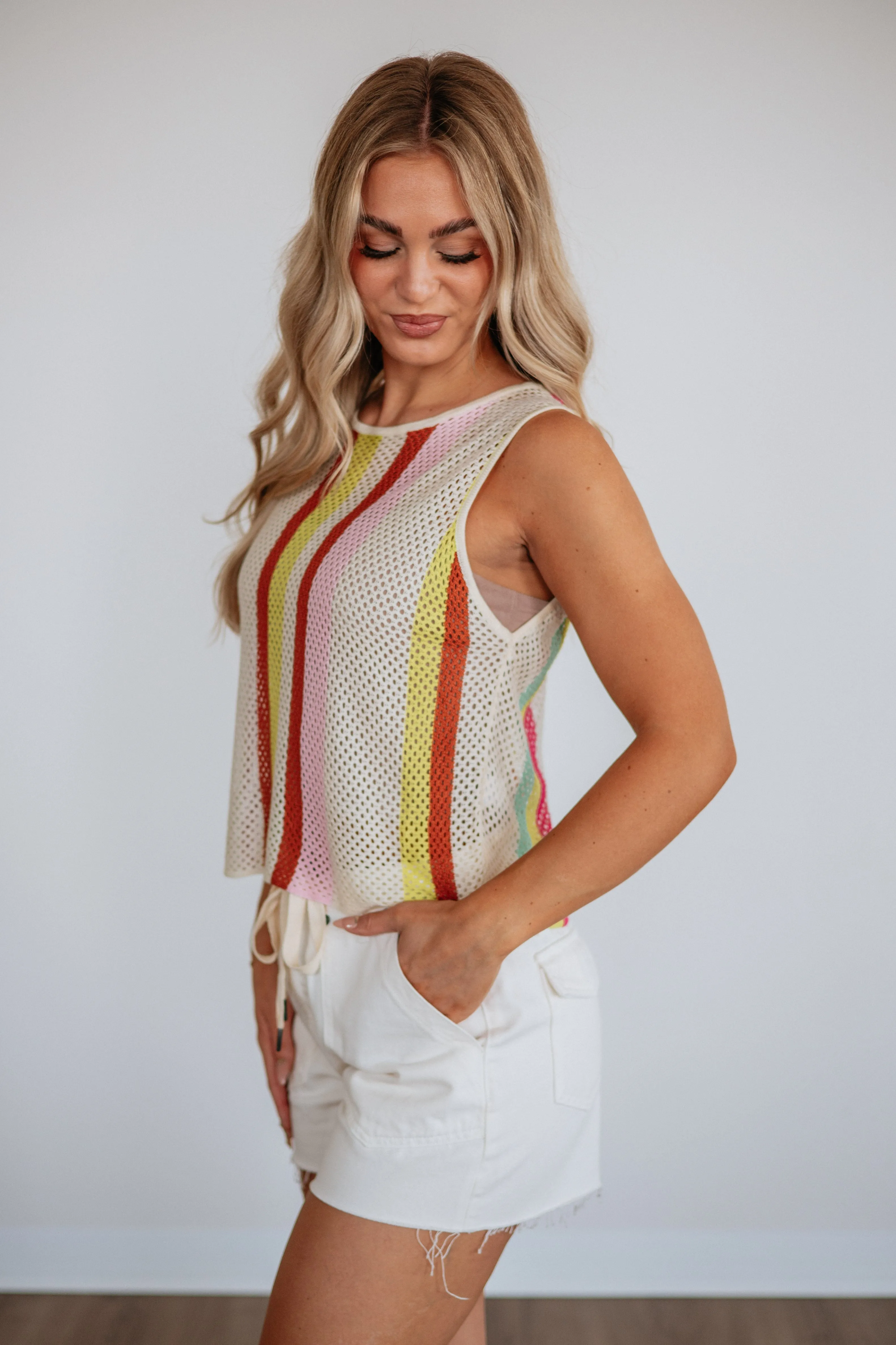 Alena Striped Top sold by Wild Oak Boutique product image thumbnail 3