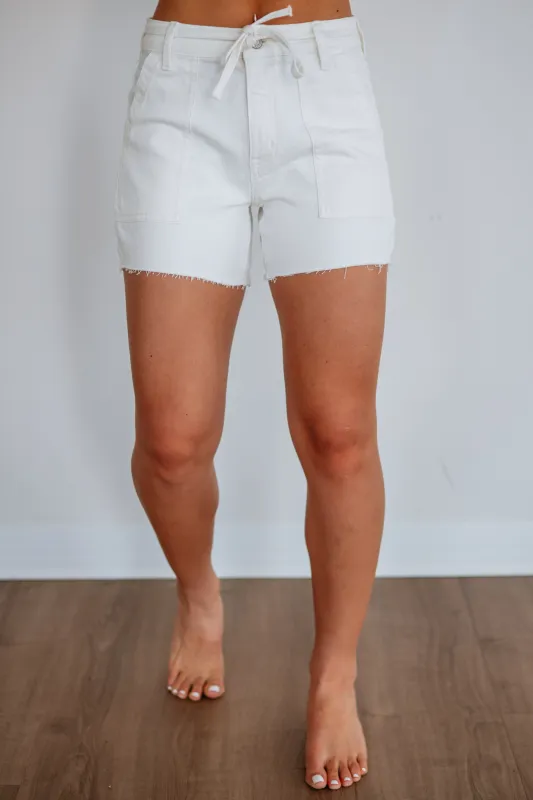 Loretta Vervet Shorts - Ivory made by Vervet