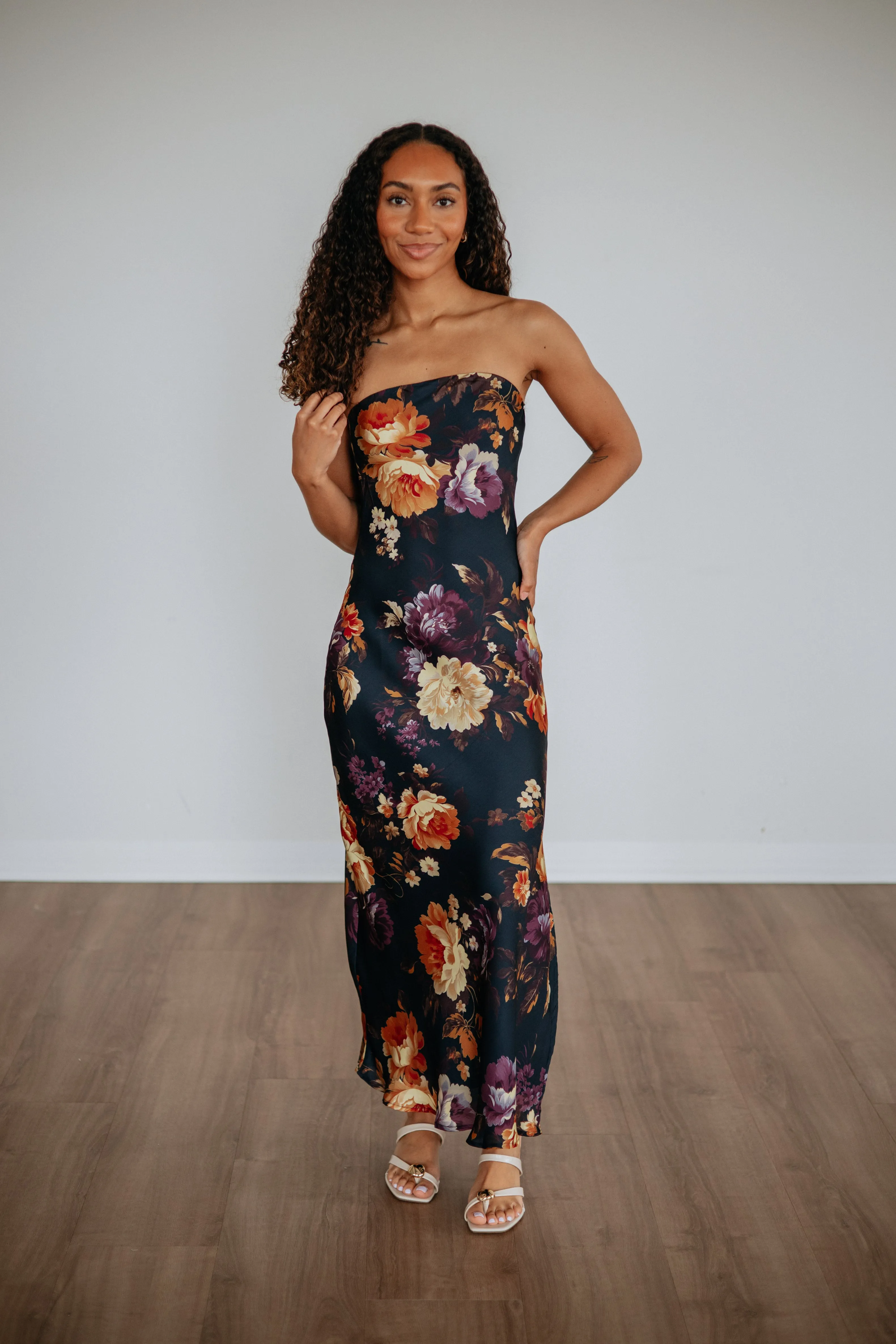 Irena Floral Dress sold by Wild Oak Boutique product image thumbnail 3