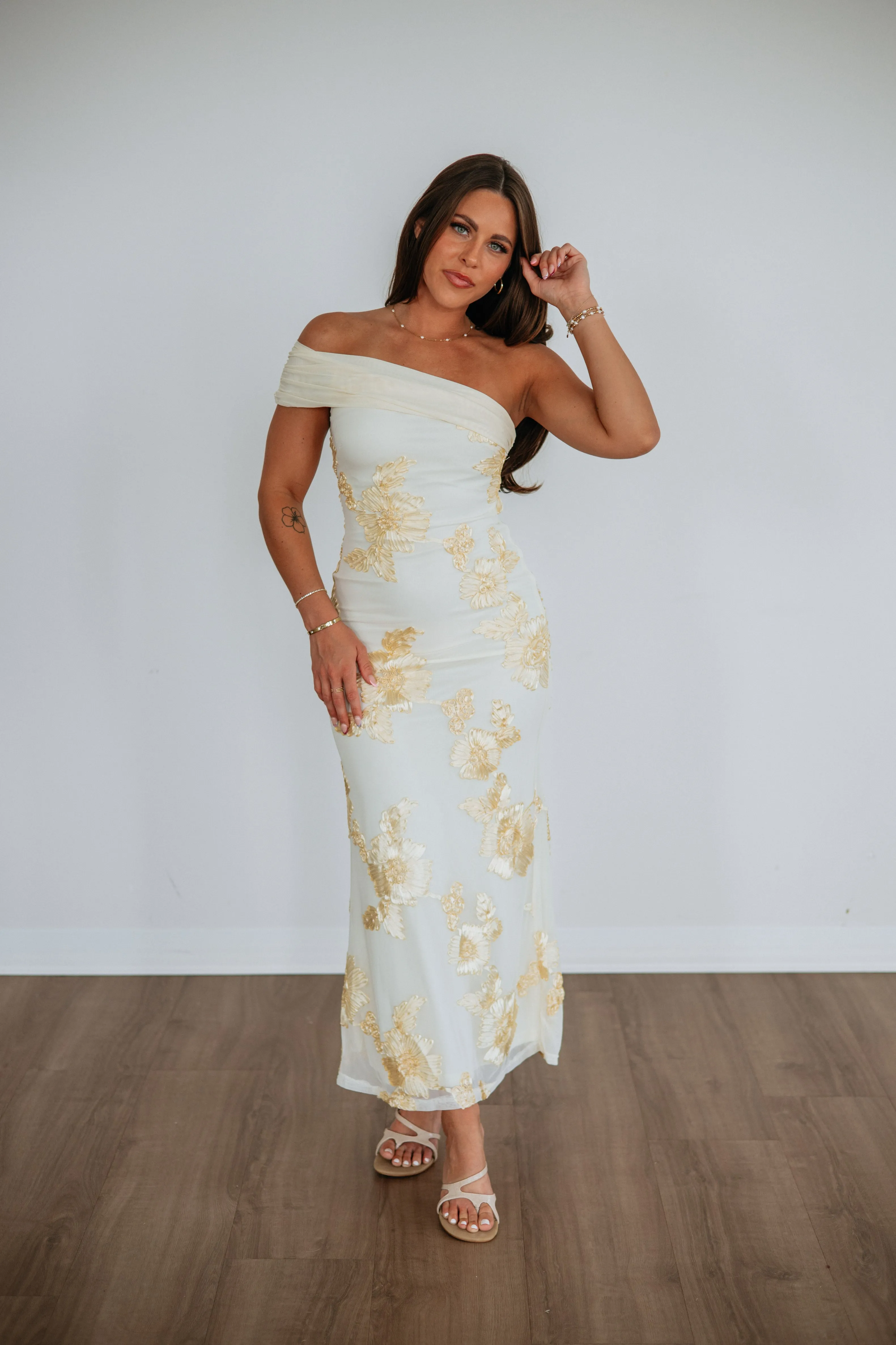 Jacey Maxi Dress sold by Wild Oak Boutique