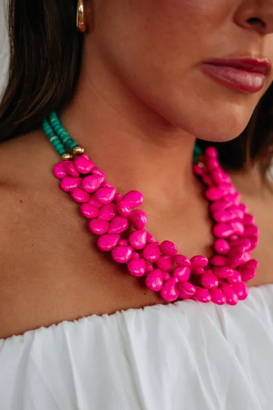 Bold Statement Necklace made by Wild Oak Boutique