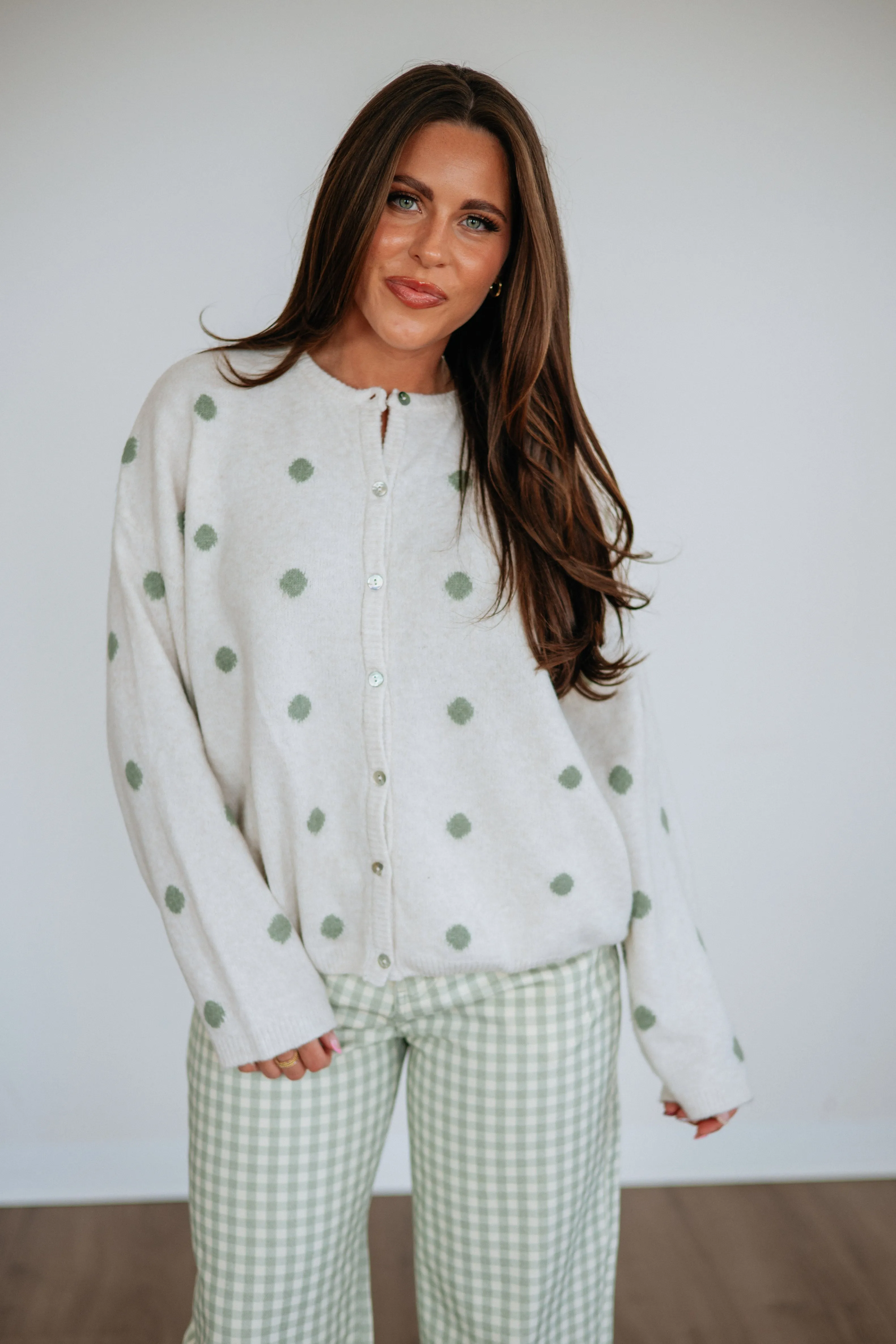 Spotted In Style Cardigan sold by Wild Oak Boutique product image thumbnail 4