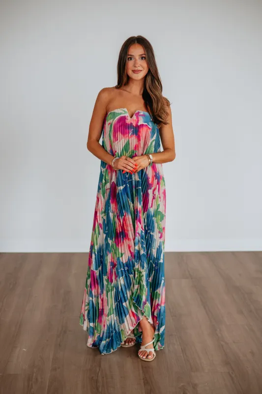 Melodia Floral Dress made by Dress Forum