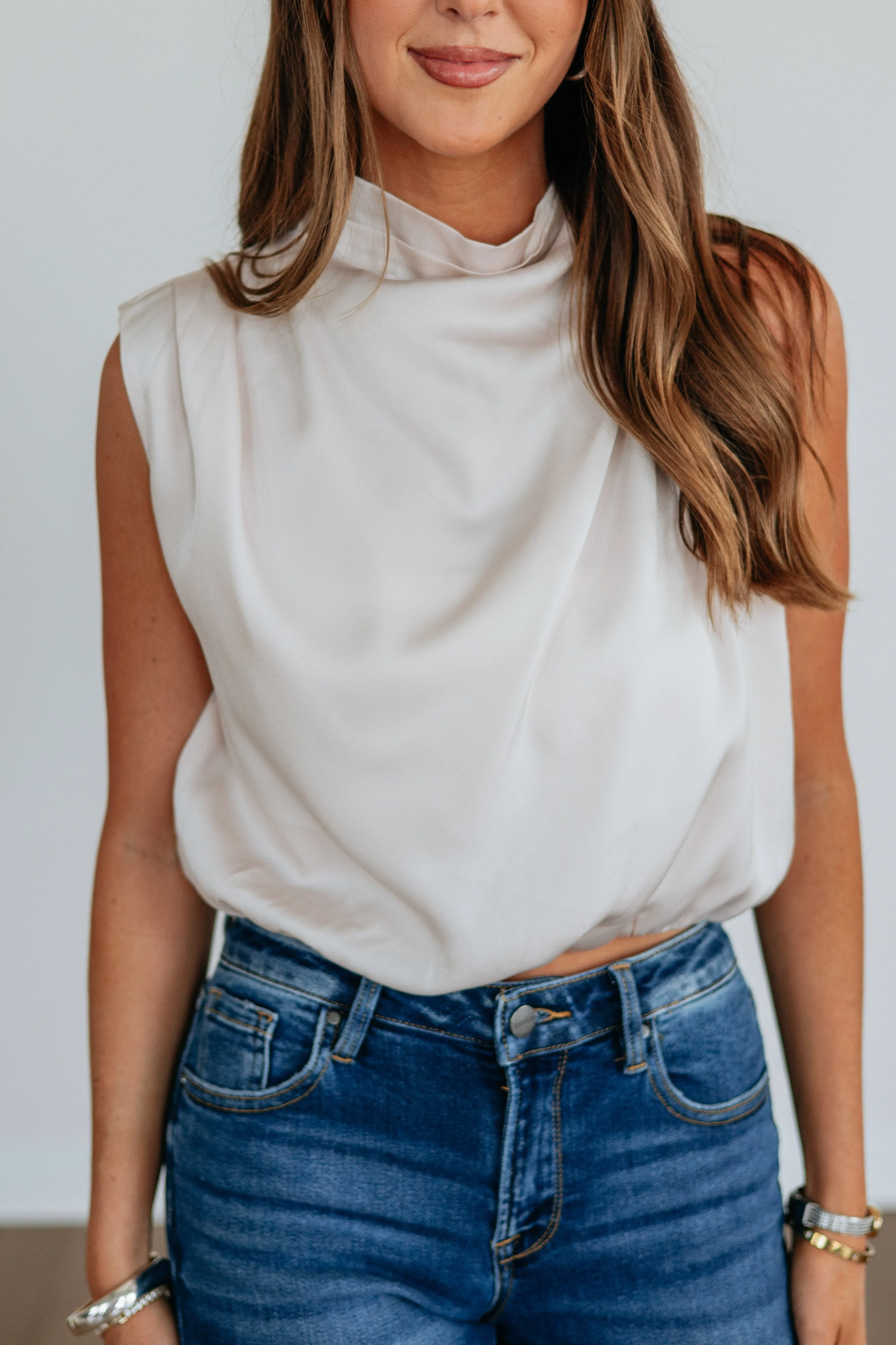 Chapel Satin Top sold by Wild Oak Boutique product image thumbnail 2