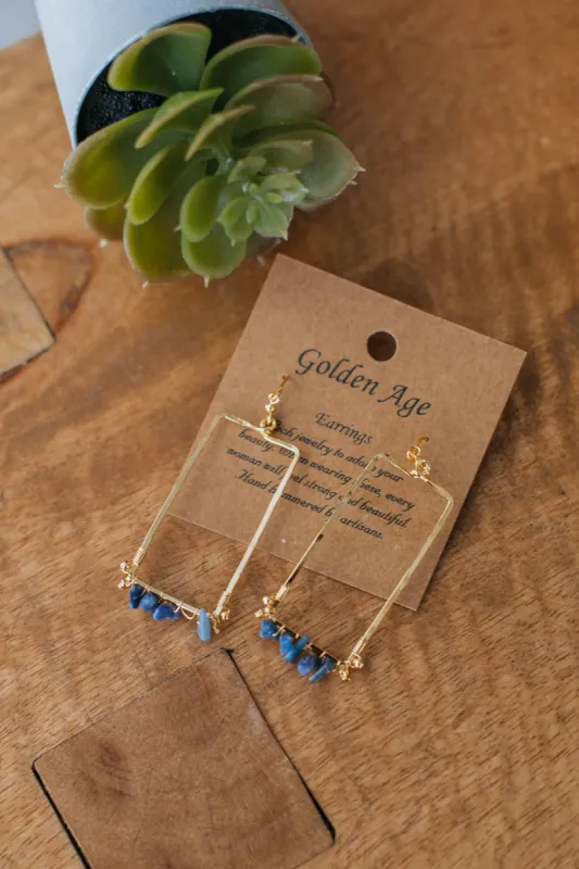 Dream Earrings - Cerulean sold by Wild Oak Boutique