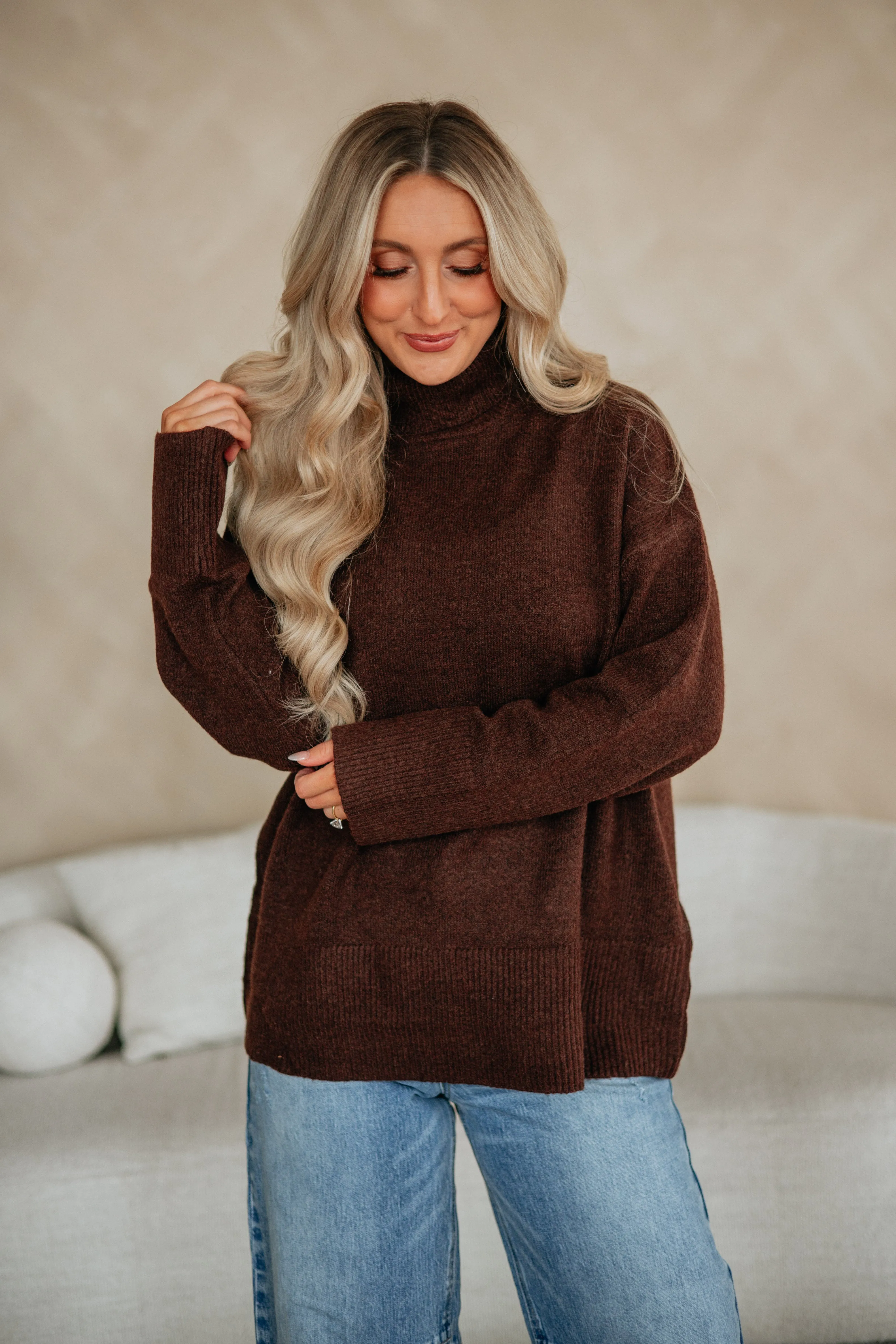 Tiara Turtleneck Sweater sold by Wild Oak Boutique product image thumbnail 3