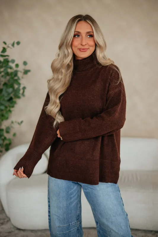 Tiara Turtleneck Sweater made by Wild Oak Boutique