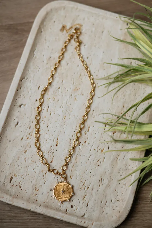 Covered In Gold Necklace made by Wild Oak Boutique