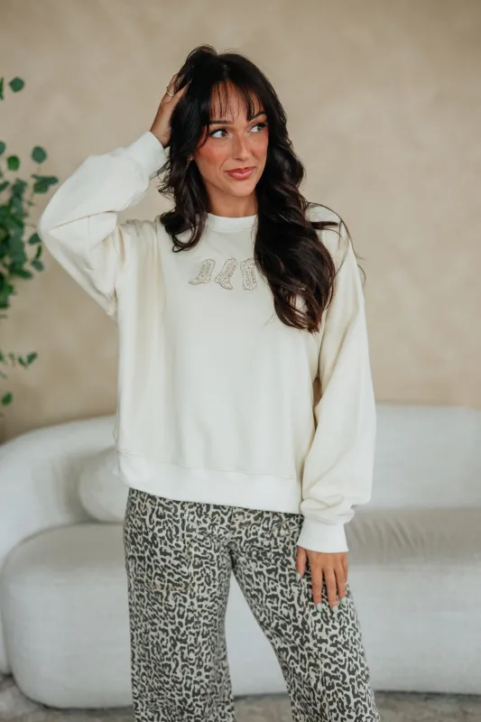 Not My First Rodeo Sweatshirt made by Wishlist