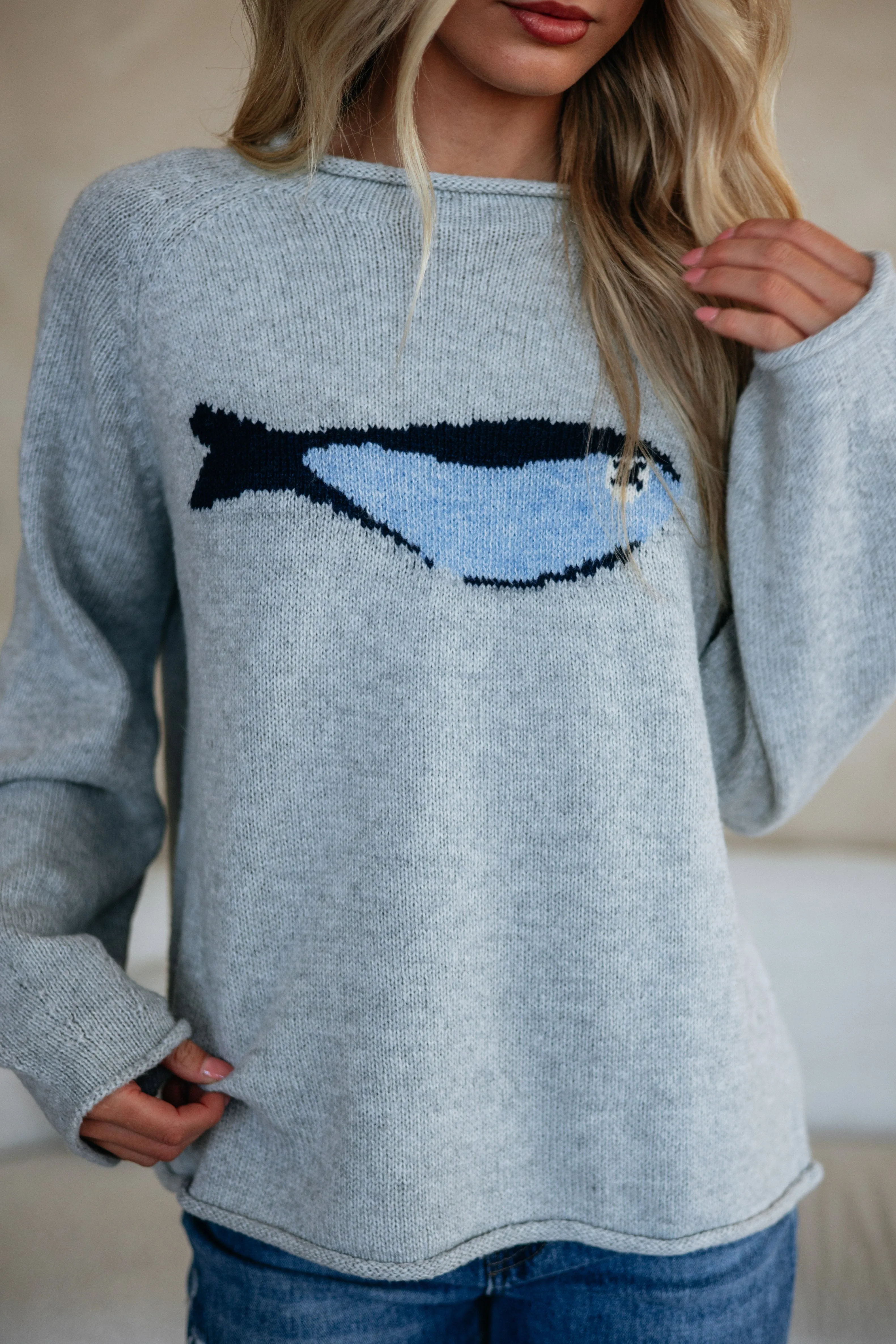 Quite The Catch Sweater sold by Wild Oak Boutique product image thumbnail 2