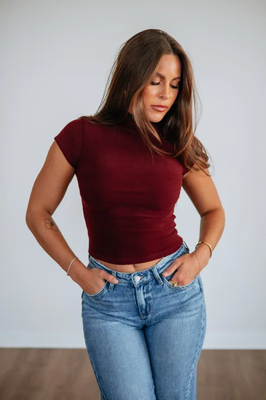 Ryleigh Knit Top made by Blu Pepper