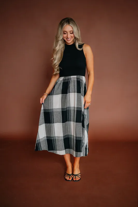 Aurora Midi Dress made by Listicle