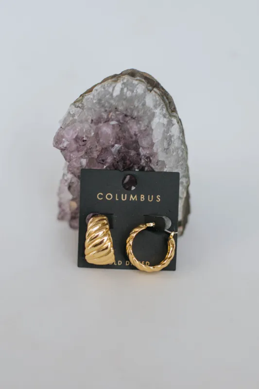 Lyra Hoop Earrings sold by Wild Oak Boutique