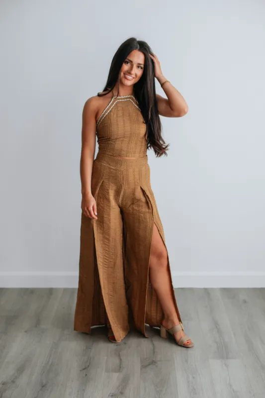 Easy To Admire Pants made by Wild Oak Boutique