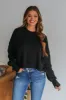 Embrie Sweater - Black sold by Wild Oak Boutique