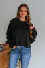 Embrie Sweater - Black sold by Wild Oak Boutique