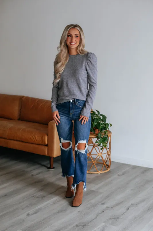 Mel Sweater - Dove sold by Wild Oak Boutique