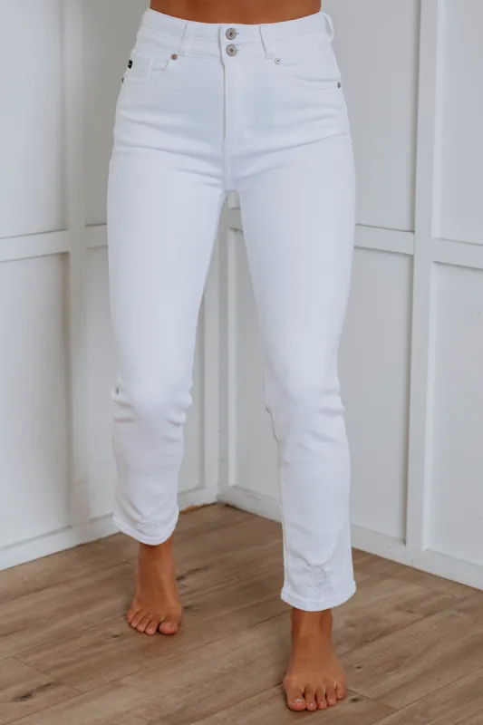 Genesis KanCan Jeans - White sold by Wild Oak Boutique