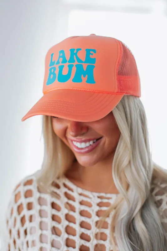 Lake Bum Trucker Hat sold by Wild Oak Boutique