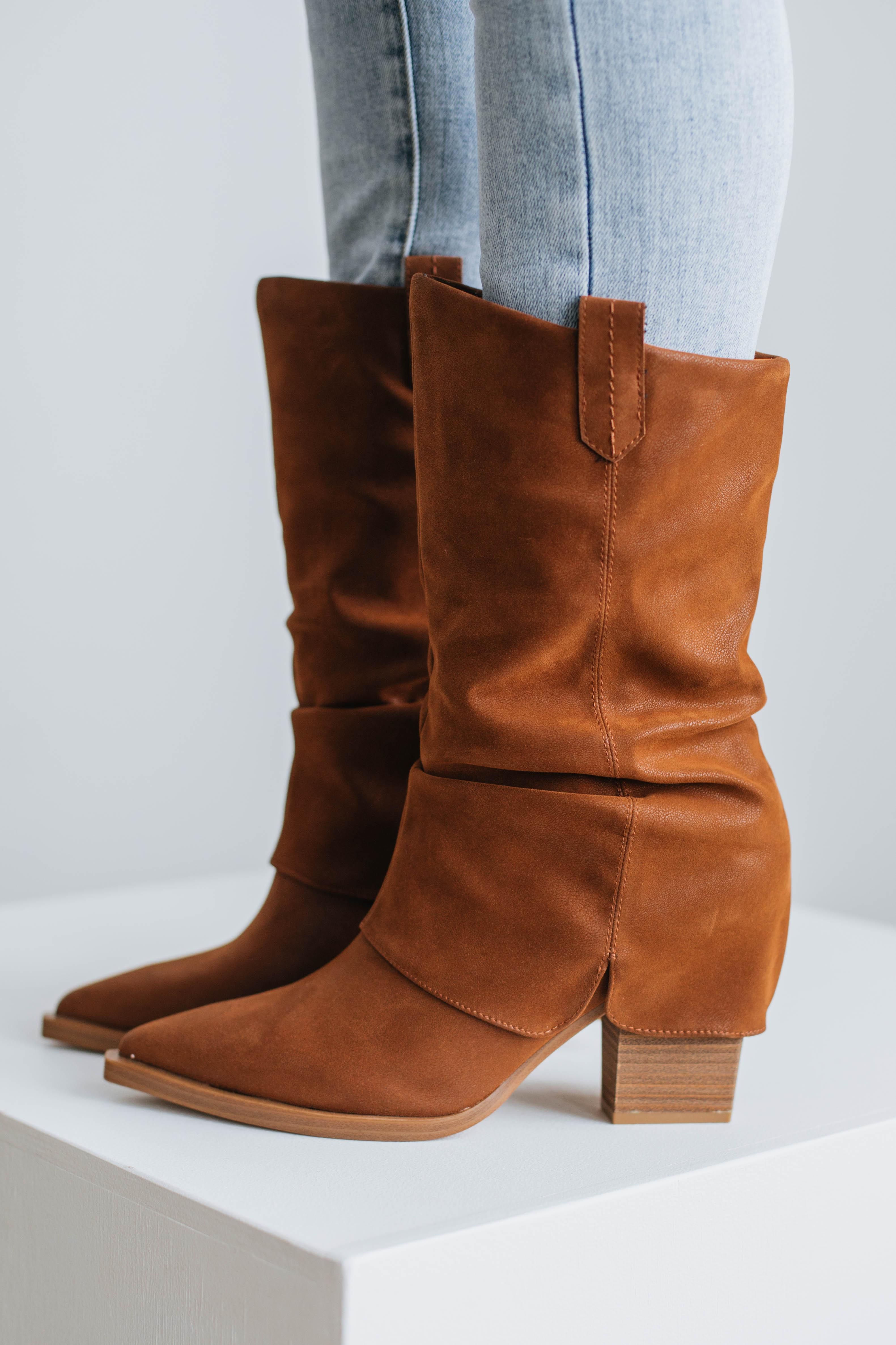 Honky Tonk Boots - Cognac sold by Wild Oak Boutique product image thumbnail 2