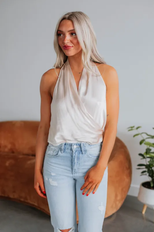 Bria Halter Top sold by Wild Oak Boutique