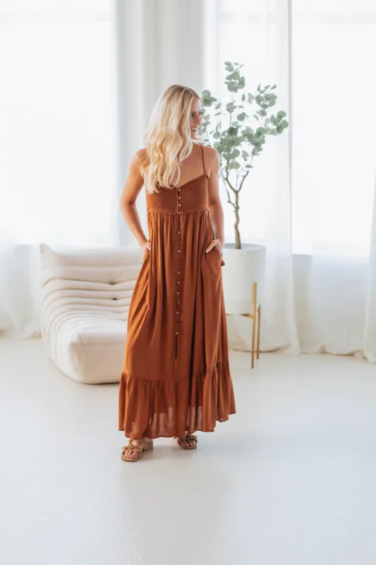 Anysa Maxi Dress sold by Wild Oak Boutique