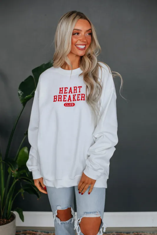 Heartbreaker Oversized Crewneck sold by Wild Oak Boutique
