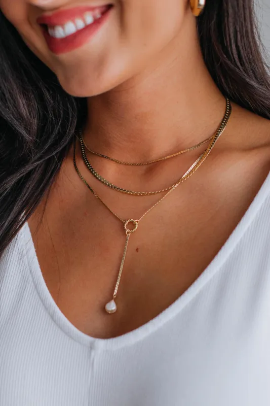 Rita Layered Necklace sold by Wild Oak Boutique