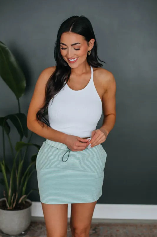 Marcia Striped Active Skort sold by Wild Oak Boutique