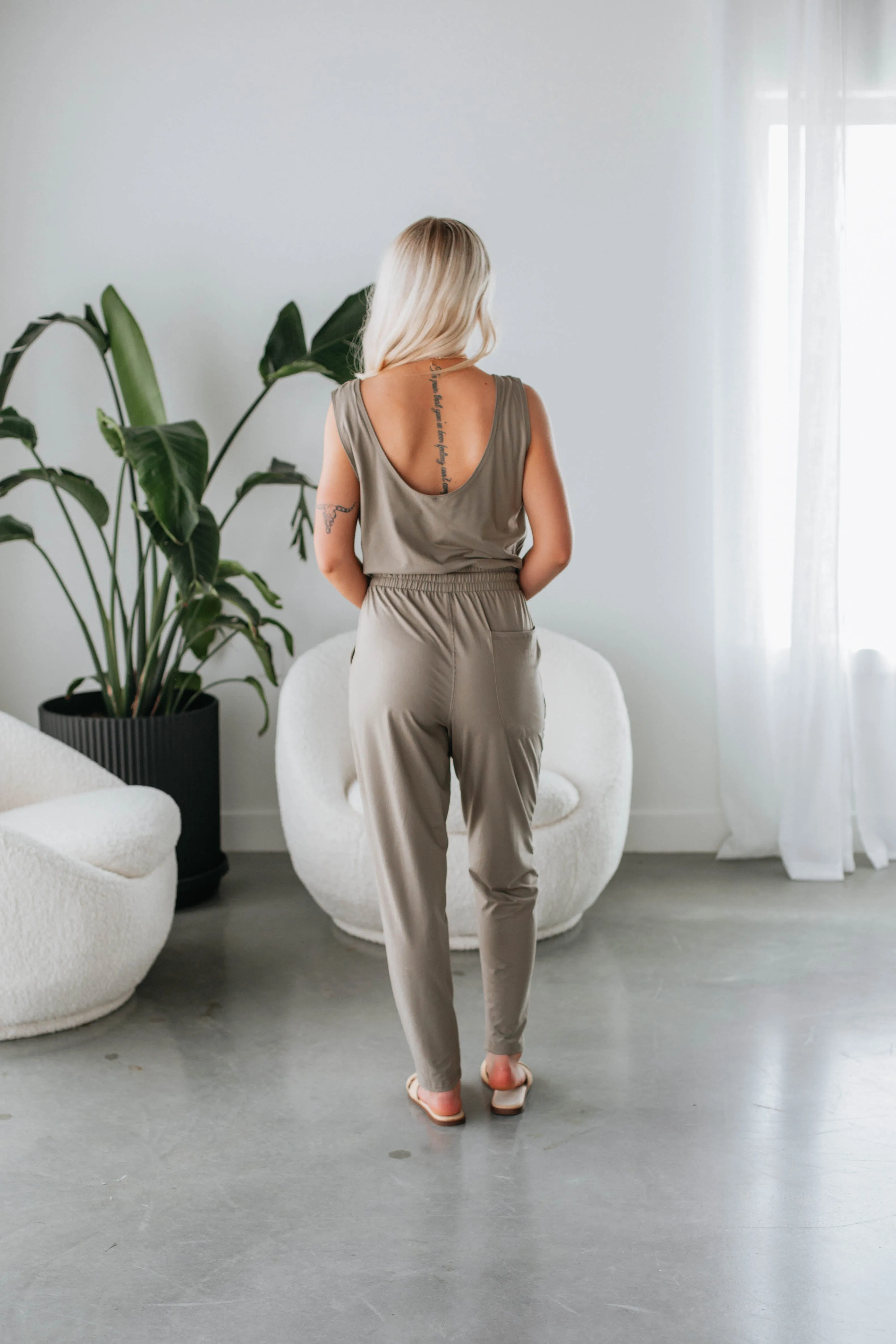 Rixxo Jumpsuit - Mushroom sold by Wild Oak Boutique product image thumbnail 5